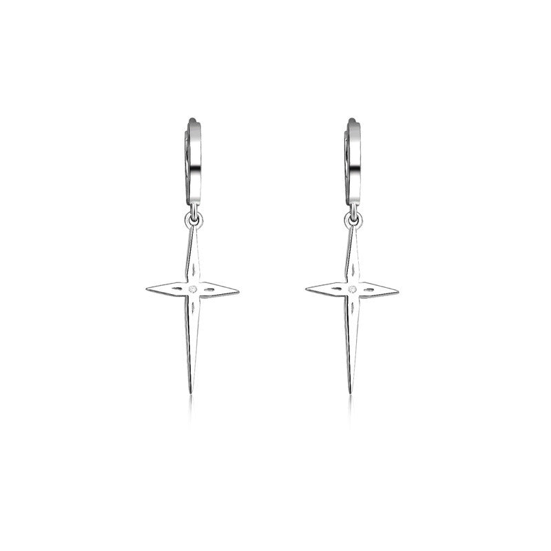 Cairo Cross Drop Earrings — Earrings