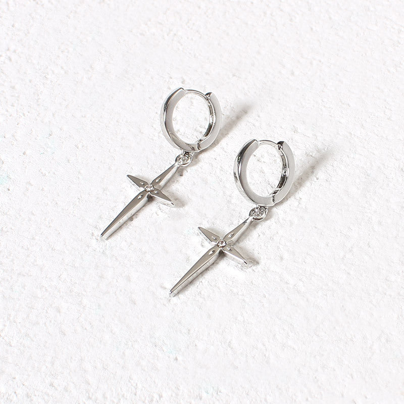 Cairo Cross Drop Earrings in 1 — Earrings