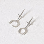 Cairo Cross Drop Earrings — Earrings