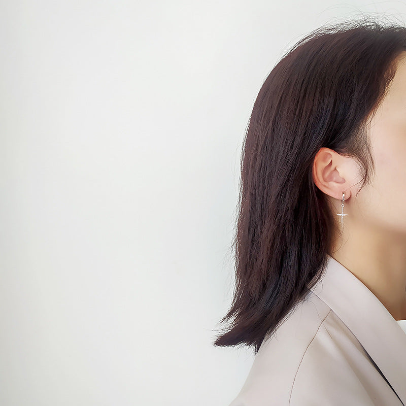 Cairo Cross Drop Earrings — Earrings