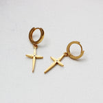 Cairo Cross Drop Earrings — Earrings