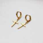 Cairo Cross Drop Earrings — Earrings