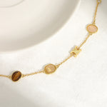 Arc Tiger Eye Crystal Bracelet — Bracelets
