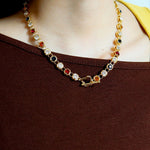 Versailles Diamond Collarbone Necklace — Necklaces