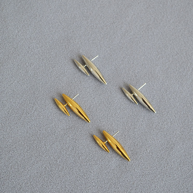 Seoul Rivet Drop Earrings in 1 — Earrings