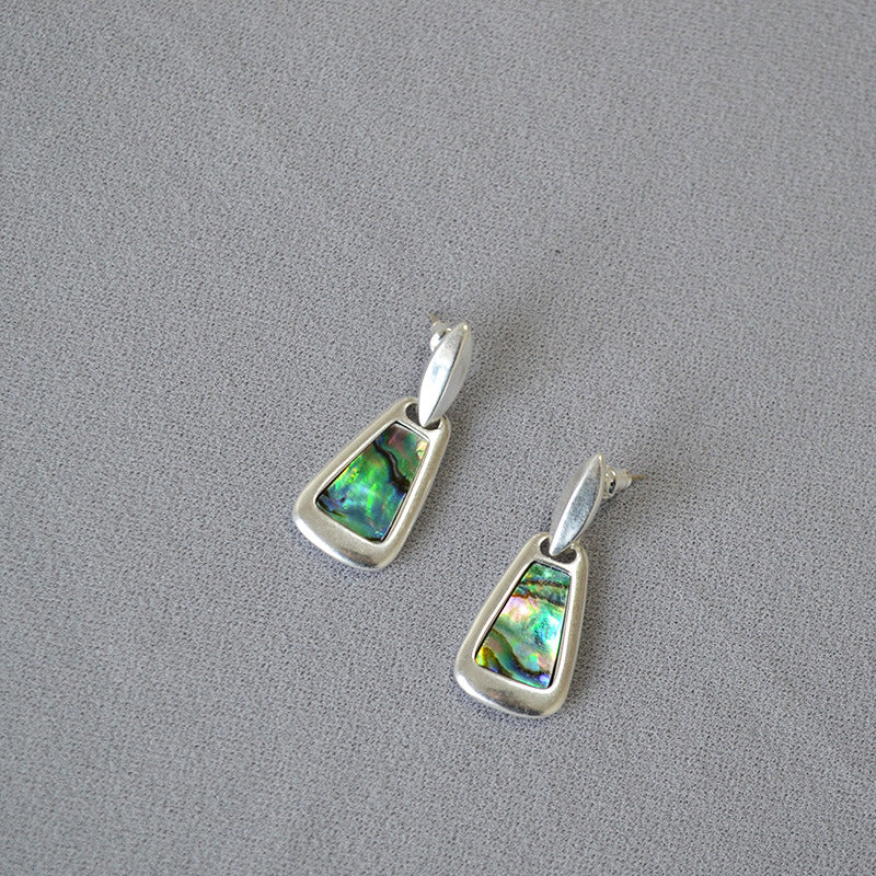 Paloma Abalone Shell Ear Studs — Earrings