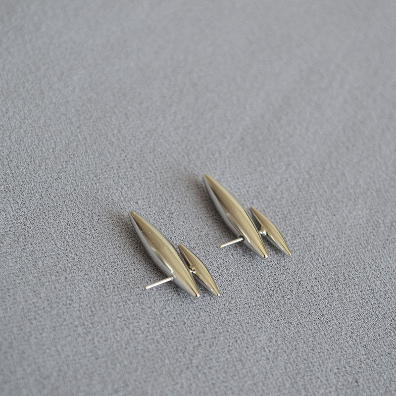 Seoul Rivet Drop Earrings — Earrings