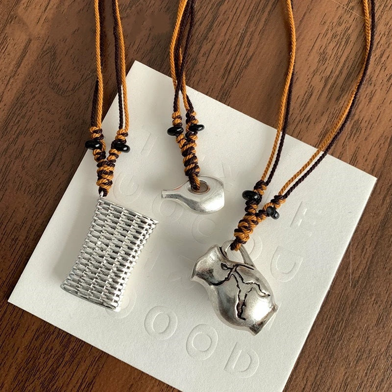 Nomad Carved Halter Necklace — Necklaces