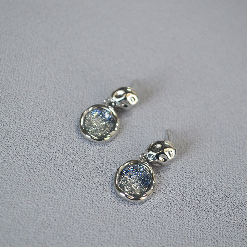 Céleste Oval Drop Earrings — Earrings