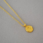 Rosalie Pearl Tulip Pendant Necklace — Necklaces