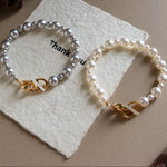 Perle Pig-Nose Pearl Bracelet in 1 — Bracelets
