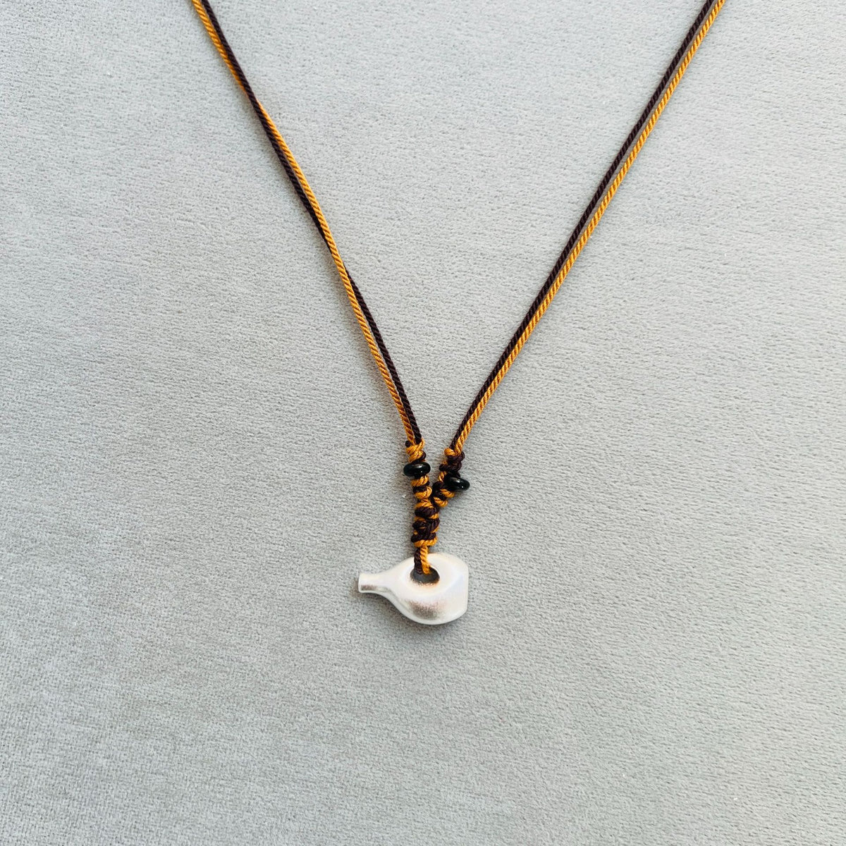 Nomad Carved Halter Necklace — Necklaces