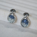 Céleste Oval Drop Earrings — Earrings