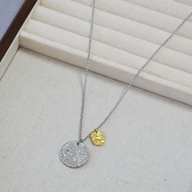 Leone Gold Coin Necklace — Necklaces