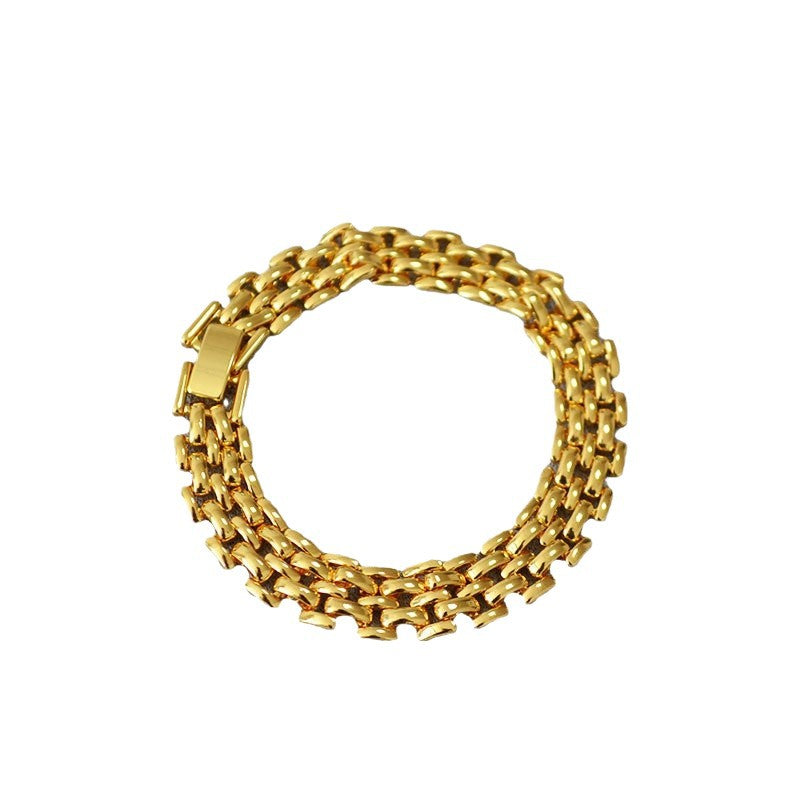 Volta Chain-Link Cuff Bracelet — Bracelets