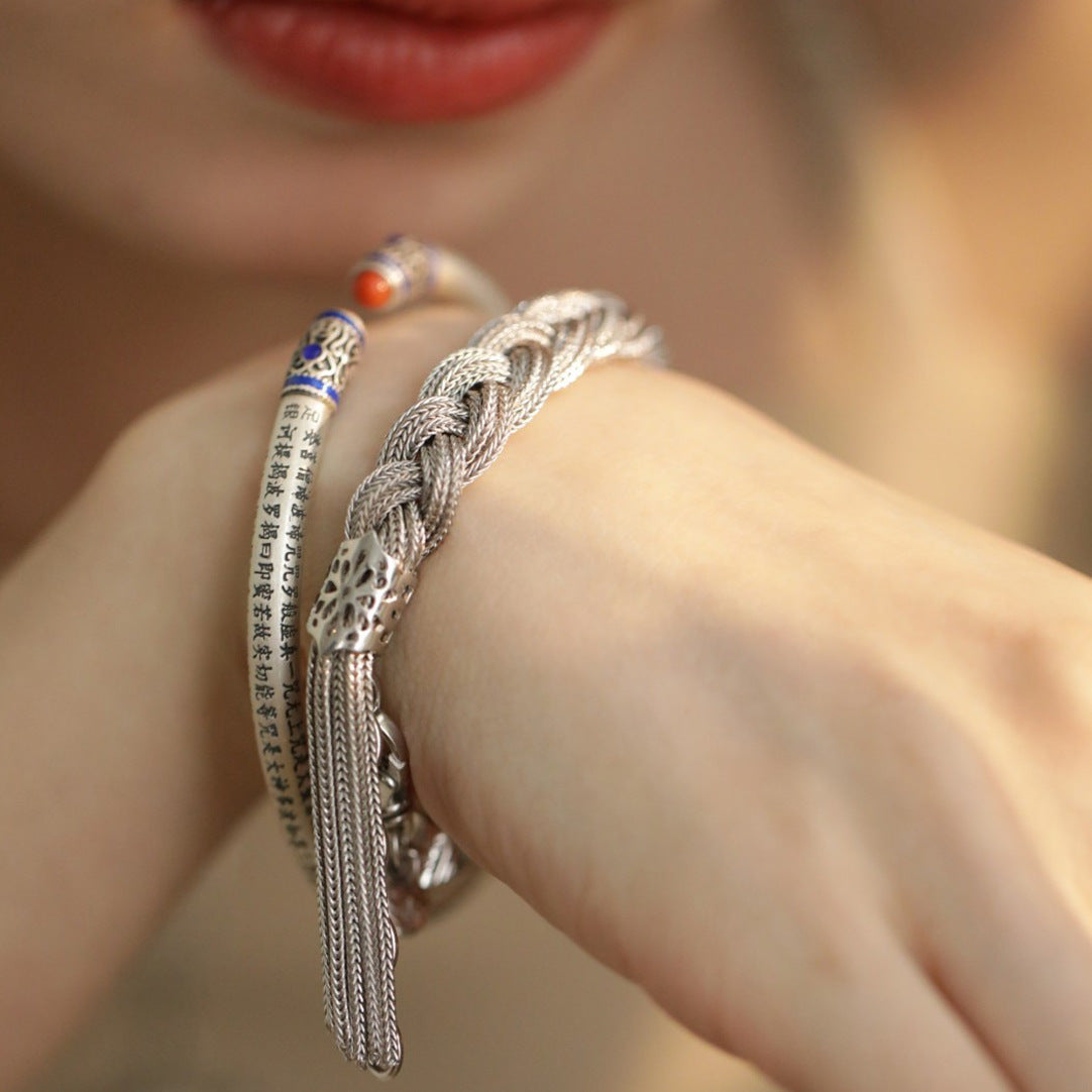Harlem Braided Tassel Bracelet — Bracelets