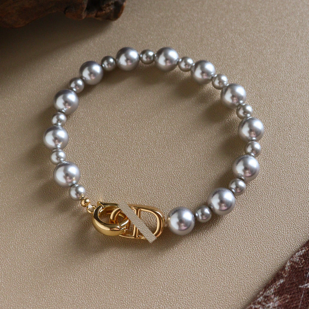 Perle Pig-Nose Pearl Bracelet — Bracelets