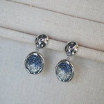 Céleste Oval Drop Earrings in 1 — Earrings