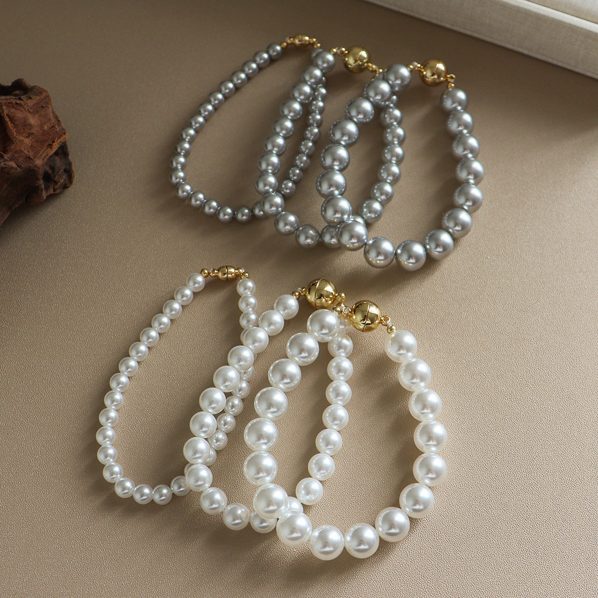 Riviera Pearl Magnetic Bracelet in 1 — Bracelets