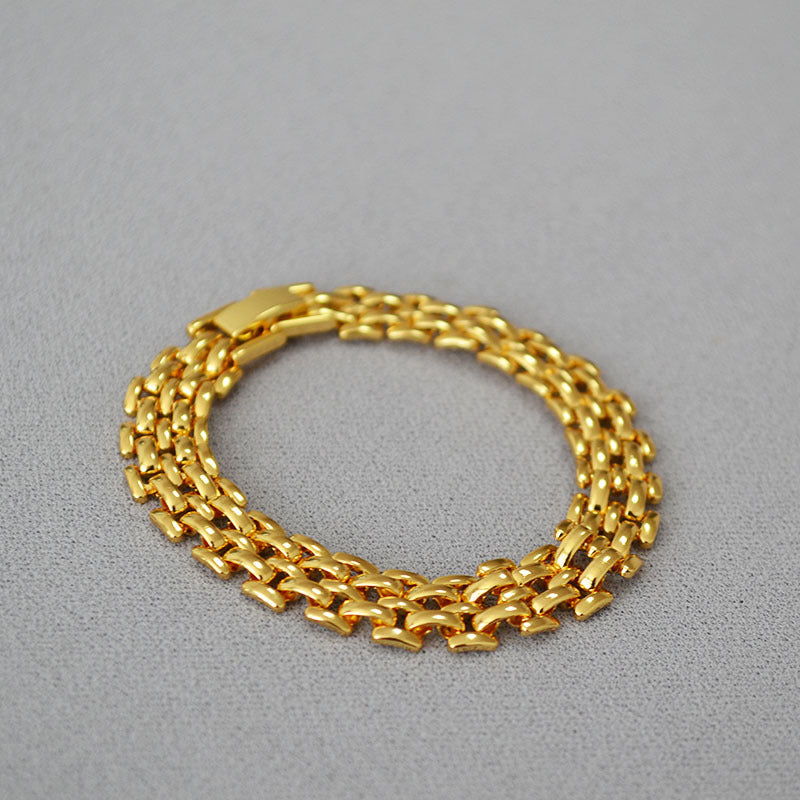 Volta Chain-Link Cuff Bracelet — Bracelets