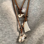 Nomad Carved Halter Necklace — Necklaces