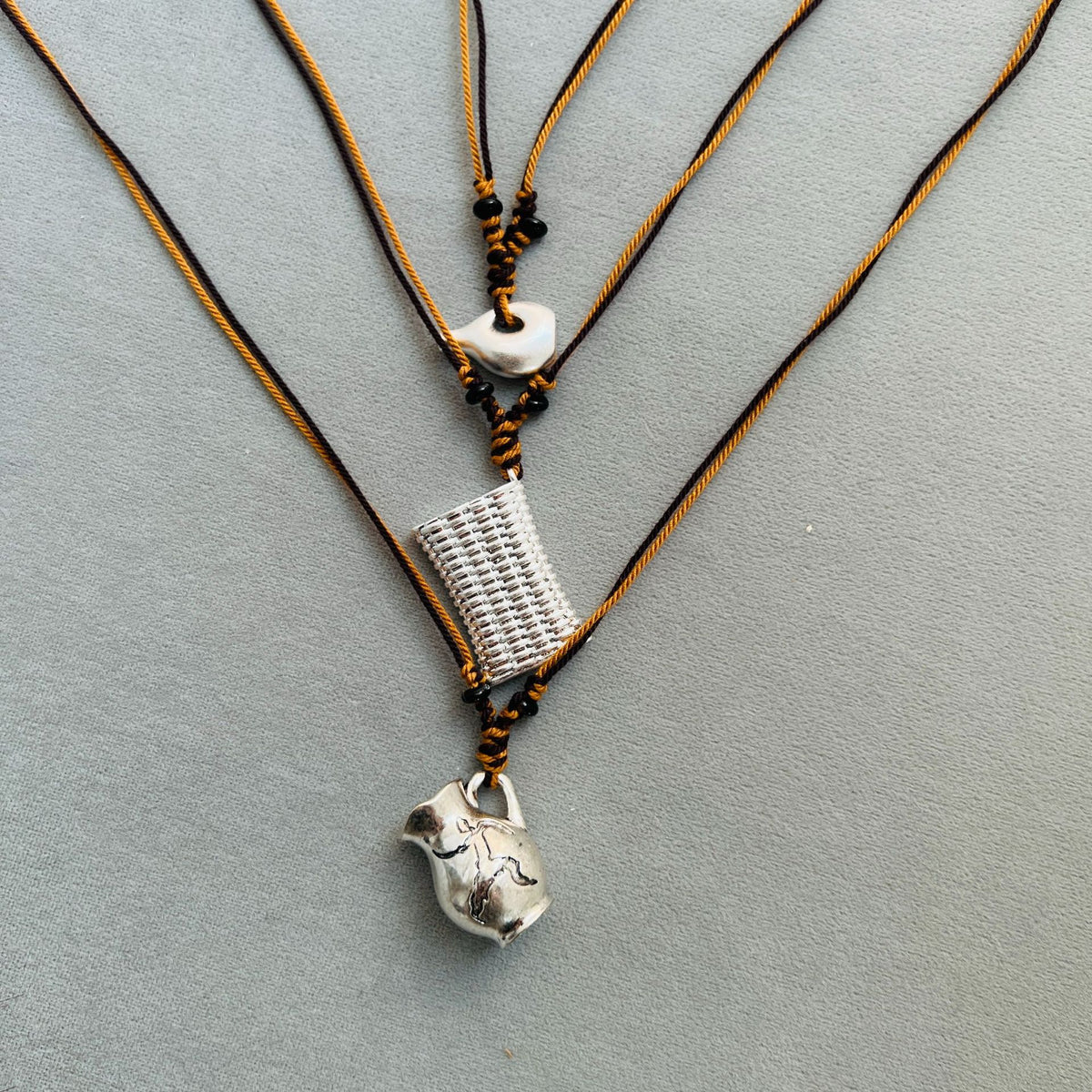 Nomad Carved Halter Necklace in 1 — Necklaces