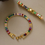 Cannes Zircon Colorful Bracelet in 1 — Bracelets
