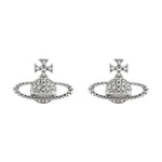 Saturn Crystal Drop Earrings — Earrings