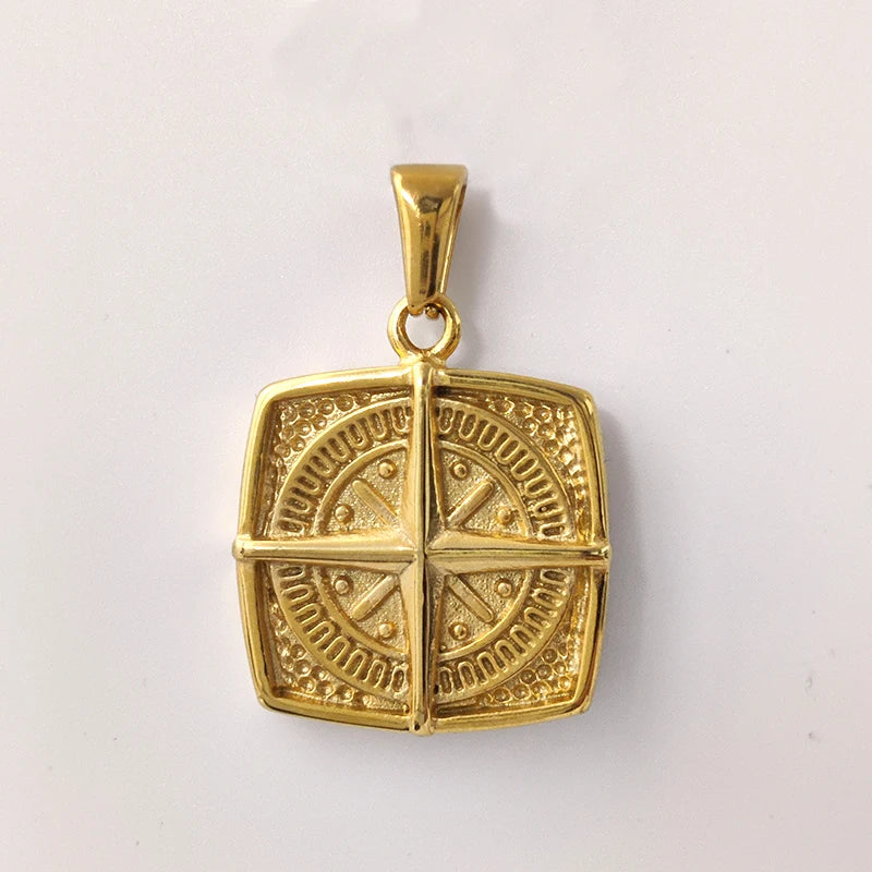 Meridian Compass Pendant Necklace in 1 — Necklaces