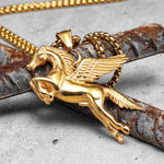 Pegasus Wing Pendant Necklace — Necklaces