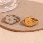 E.B.belle Aspect North Star Seal Ring — Loungewear