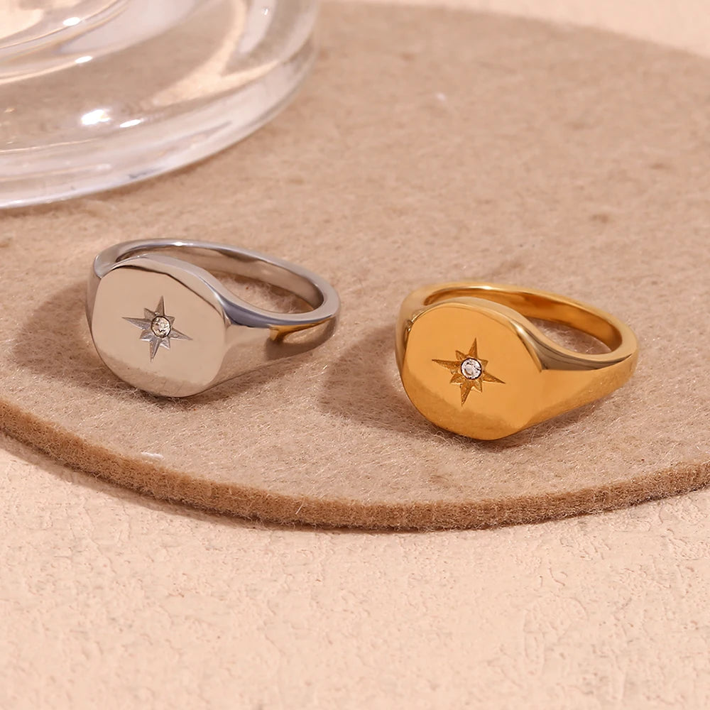 E.B.belle Aspect North Star Seal Ring — Loungewear