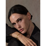 Geneva Square Chain Bracelet in Camel — Bracelets