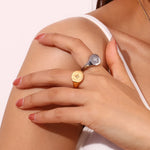 E.B.belle Aspect North Star Seal Ring — Loungewear