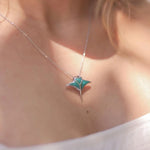 Pacifica Manta Ray Pendant Necklace — Necklaces