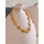 Geneva Square Chain Bracelet in Camel — Bracelets