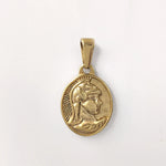 Caesar Gold Portrait Necklace in 1 — Necklaces