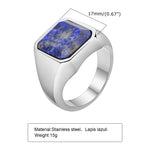 Lazuli Men's Statement Ring — Rings