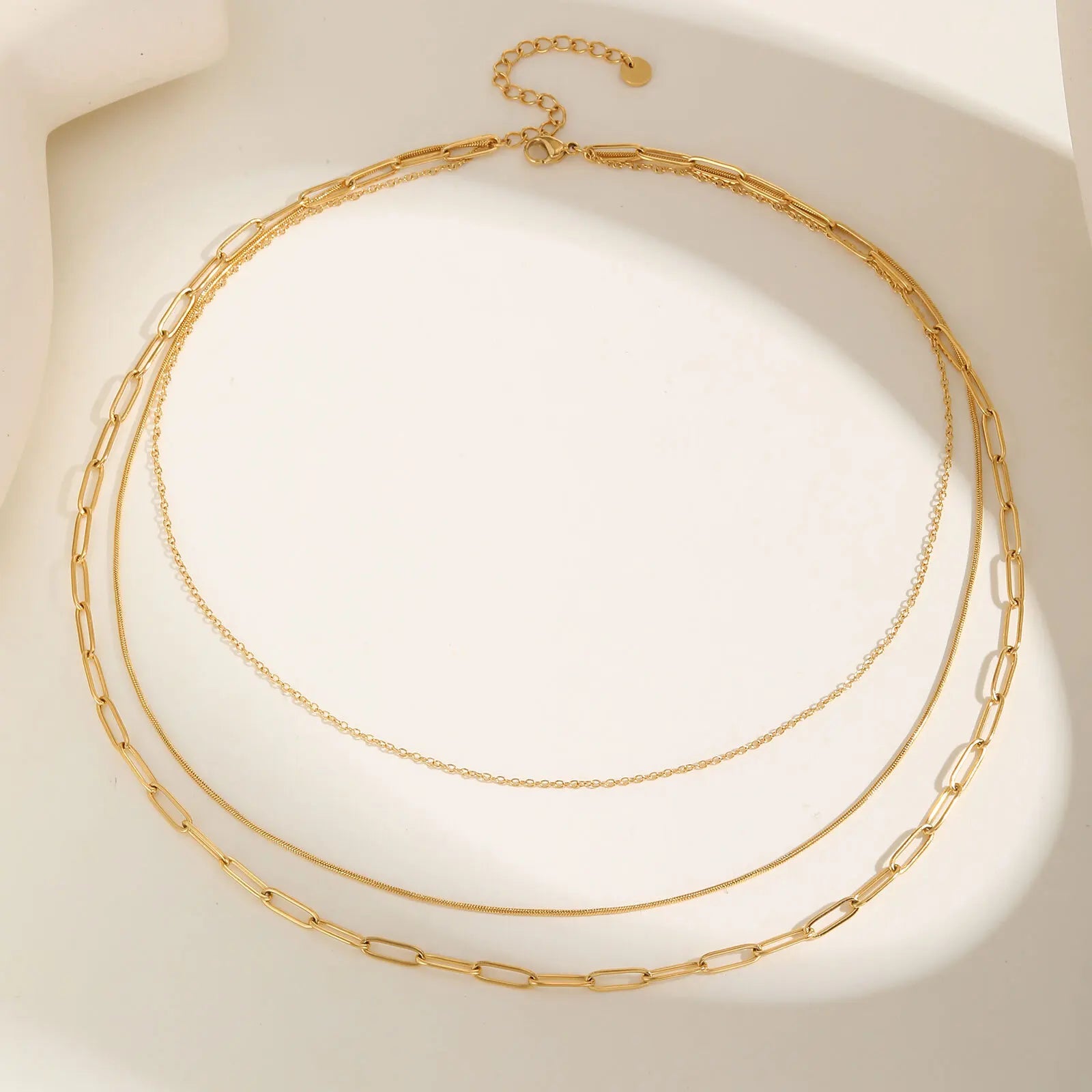 Celeste Triple Layer Necklace Set — Jewelry Sets