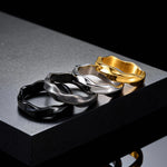 Mobius Twisted Band Ring — Rings
