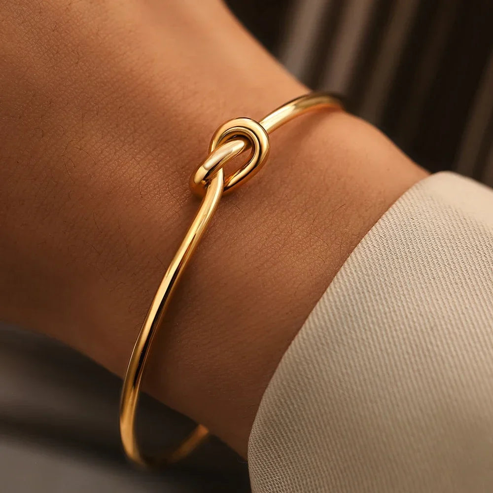 Kyoto Twist Woven Bangle in 1 — Bracelets