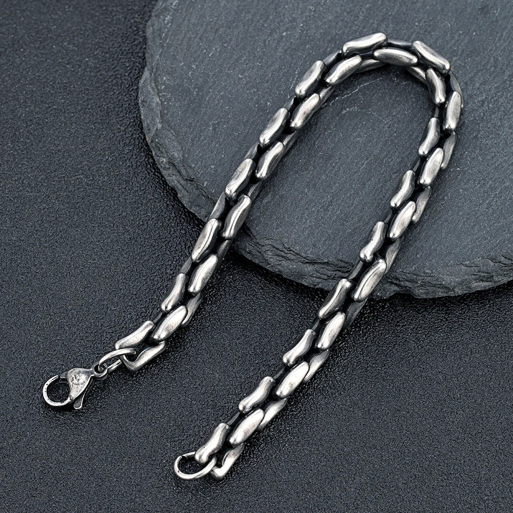 Renzo Rectangle Chain Bracelet — Bracelets
