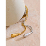 Cascade Drop Pendant Necklace in Camel — Necklaces