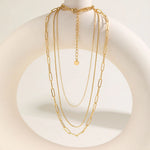 Celeste Triple Layer Necklace Set — Jewelry Sets