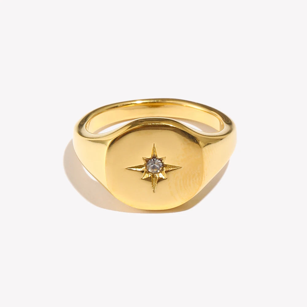 E.B.belle Aspect North Star Seal Ring — Loungewear