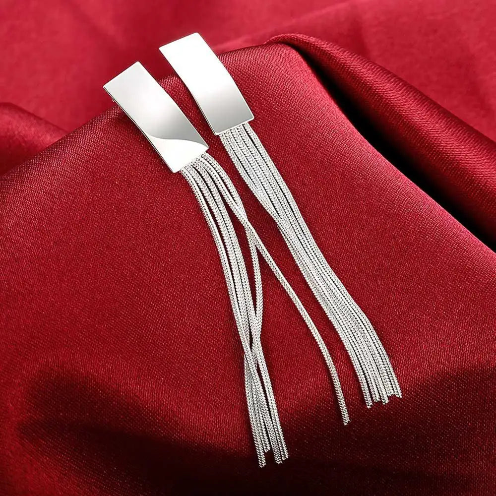 Cassia Tassel Drop Earrings in 1 — Earrings