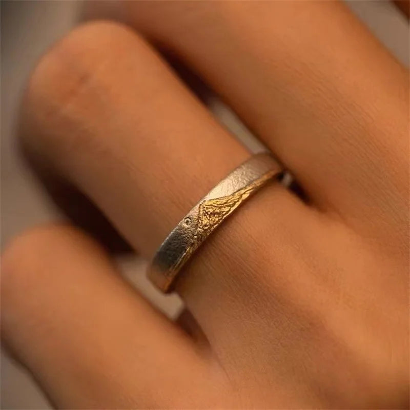Atlas Sterling Mountain Ring — Rings