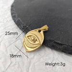 Cairo Evil Eye Pendant Necklace — Necklaces