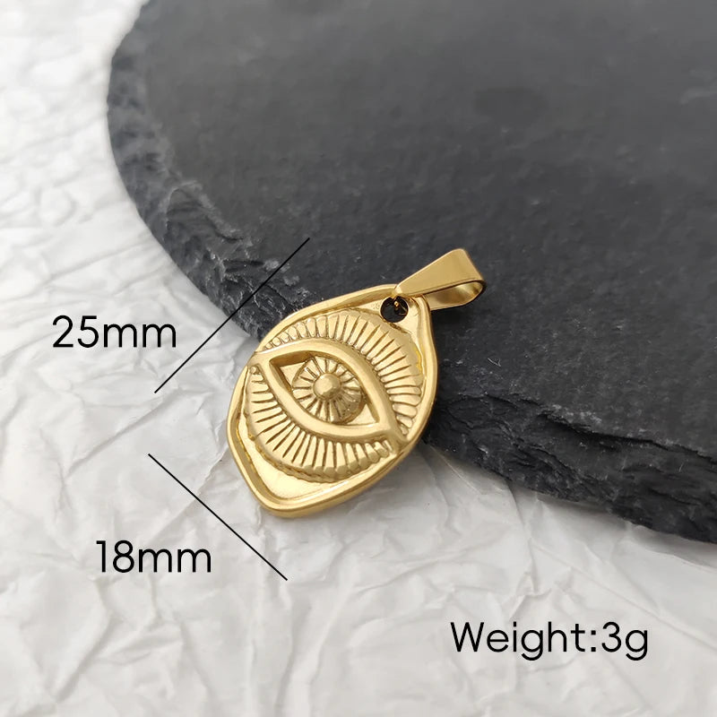 Cairo Evil Eye Pendant Necklace — Necklaces