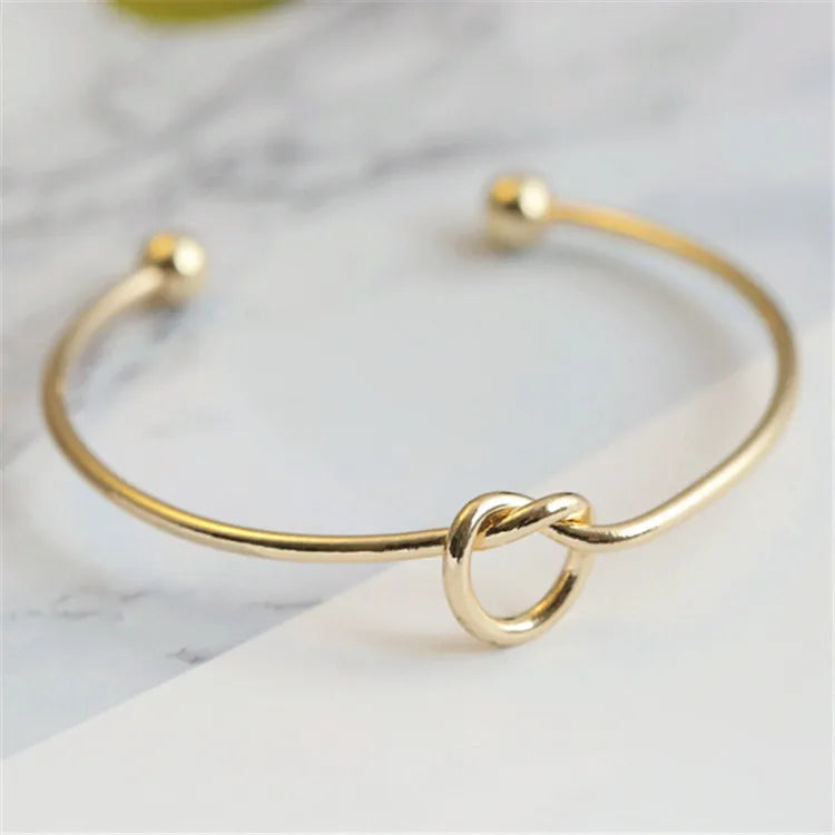 Kyoto Twist Woven Bangle — Bracelets